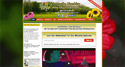 Desktop Screenshot of naturallyhealthyniagara.com